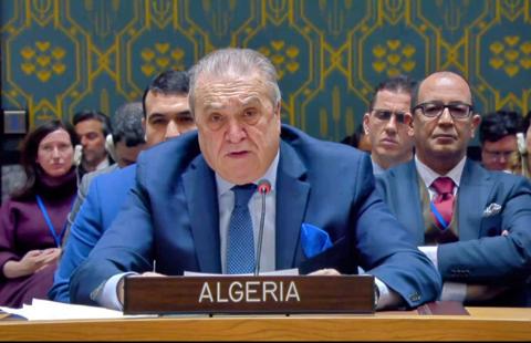الجزائر تحمّل مجلس الأمن كامل المسؤولية بشأن