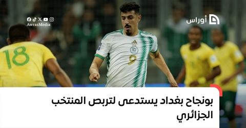 بونجاح بغداد يستدعى لتربص المنتخب الجزائري