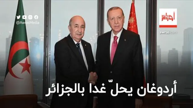 الرئيس التركي رجب طيب أردوغان يحل غدا بالجزائر