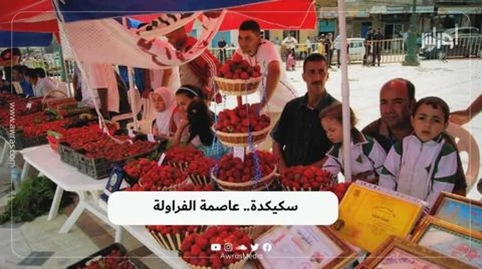 سكيكدة.. عاصمة الفراولة